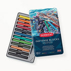 Derwent Inktense Blocks - Metal Tin - 12 Pack-Nice range of 12 colours in a convenient, metal tin