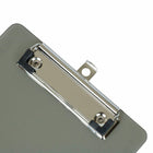 JAM Paper Small Plastic Memo Clipboards with Low Profile Metal Clip - 6" W x 9" H - Smoke Grey - 12 Pack-Quantity: 12 per pack. Heavy duty clipboards are made from quality plastic and designed to be long lasting.