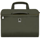Lencca 15.6" Laptop/ Notebook Messenger Bag  - Green-Hidewaway Handles