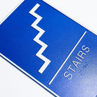 Futech WSP006 Stair Signs, 2 Pack-Pack Size: 2/Pack