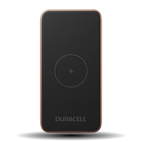 Duracell Core 10 Wireless Powerbank - Black-Charge up to 3 devices at once with the lightning-fast Core 10 Wireless Power Bank