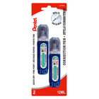 Pentel Correction Pens – 2 Pack-Quick-drying pen works on virtually everything