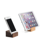 Decent Living Wooden Smart Phone Stand - Walnut-Design for iphone ipads