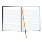 Livre de notes exécutif de Blueline - 10-3/4 x 8-1/2po - Bleu - 150 Pages (75 Feuilles)-150 pages