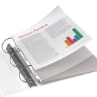 QuickFit Heavy Weight Top Load -  Sheet Protectors - Clear - 225 Pack-3 hole punched to fit inside a standard ring binder