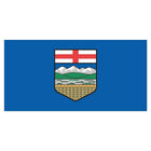 Provincial Flag, Alberta, 4" x 6", 12/Pack-4" x 6" flag, rectangular shape