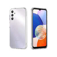 General Supply Goods + Co Wireless Charging Compatible Hybrid Case for Samsung Galaxy A14 - Clear-Compatible with Samsung Galaxy A14