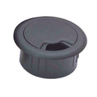 Cord Away 2-3/8" Wire Organizer Grommet - Black-Three adjustable openings