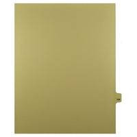 Mark Maker Legal Exhibit Index Tab Buff Single Tabs, 1/25th Cut, Letter Size, No Holes, Number 194, 25 Pack-Buff Single Tabs, 1/25th Cut