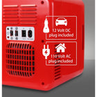 Coca-Cola World 1971 Series Mini Fridge 6 Can Cooler/Warmer-Silent nighttime mode with no fan noise