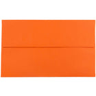 JAM Paper A10 Invitation Envelopes, 6 x 9.5, Brite Hue Orange Recycled, 1000 Pack (95922B)-Orange