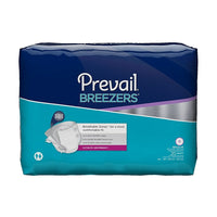 Prevail Breezers PVB-016 Ultimate Absorbency Briefs, Regular, Pack of 20-Adult Incontinence Brief