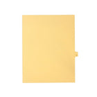 Mark Maker Legal Exhibit Index Tab Buff Single Tabs, 1/26h Cut, Letter Size, No Holes, Letter P, 25 Pack-Buff Single Tabs, 1/26th Cut