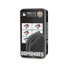 Masterpieces Toronto Blue Jays Double-Six Dominoes (MPC41784)-Perfect for all sports fans, ages 6 and up