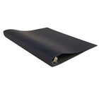 JAM Paper Italian Leather 3 Ring Binder, 3/4", Navy Blue (369231774)-Size: 9.375" x .75" x 11.5"