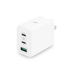 LOGiiX Power Plus 65W XL Wall Charger - White-Dual USB PD and USB-A charger powers up to 3 devices simultaneously