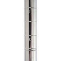 Chromate Wire Shelving, Posts, RL611, 12 Pack-Wt. lbs. - 4