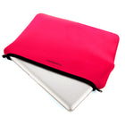 Douce Pochette Etui néoprène15,6 po Laptop Sleeve Housse, Magenta-Protégez votre appareil des chocs et des rayures