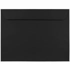 JAM Paper Booklet Envelopes - 9" x 12" - Black - 50 Pack -Colour: Black