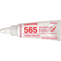 Loctite - Scellant À Filets 565 Pst Force Contrôlée, Tube, 50 Ml, -54° C - 149° C/-65° F - 300° F, paquet de 3-Couleur Blanc