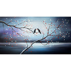 Design Art Together Forever Bird Canvas Art Print, 32" x 16", (PT1168-32-16)-Print
