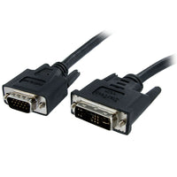 StarTech DVI to VGA Display Monitor Cable, 6 Ft. (DVIVGAMM6)-Crisp clear display quality reduces eye strain