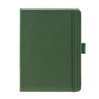 General Supply Goods + Co – Cahier à Couverture Rigide PU – Ligné – 256 Feuilles – Vert-256 feuilles, 7,9 po x 5,5 po