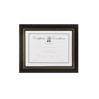 Staples Leather Frame - Letter Size - Black - 2 Pack-These frames can be used to display important awards, prestigious certificates and more