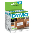 DYMO LabelWriter Shipping Labels, 2-1/8" x 4", 220 Labels-White labels allow for easy-to-read contrast