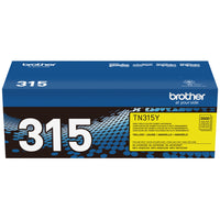 Brother TN315 Yellow Toner Cartridge, High Yield (TN315Y)-High-yield toner cartridge yields up to 3500 pages