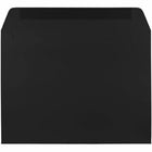 JAM Paper Booklet Envelopes - 9" x 12" - Black - 100 Pack -Size: 9" L x 12" W