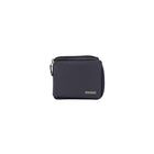 Champs Black Label Leather RFID Zip-Around Wallet, Navy-RFID blocking wallet in Gift box