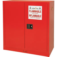 Zenith Safety Paint/Ink Cabinet, 45 Gal., 3 Shelves-Capacity: 45 gal.