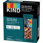 KIND Dark Chocolate Nuts & Sea Salt Snack Bars - 40 g - 12 Pack-Low Sodium