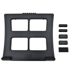 DAC Support pour portatif MP-195, à hauteur et angle réglables, noir-2 x 12 x 11 3/4 po