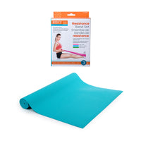 Bodico Yoga Mat & Resistance Bands Set - Blue-Includes one yoga mat and resistance band set, a perfect combo for your workouts