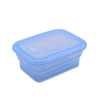Minimal Silicone Food Storage Container - Blue - 1160ml - Set of 2-100% food grade pure silicone