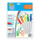Crayola Color Wonder Paintbrush Pens, 5 Pack-Won't colour on skin, furniture or fabric.