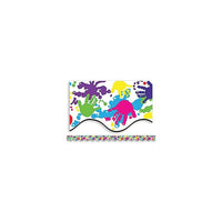 Teacher Created Resources Tcr4138 35" x 2.187" Scalloped Helping Hands Border Trim, Multicolour, 108 Pack (TCR4138)-Bulletin board trims for classroom decoration