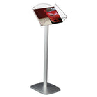 SECO Decorative Brochure Stand, Landscape-Silver anodized Aluminium finish