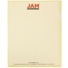 JAM Paper Plastic Sleeves, 9 x 11.5, Yellow, 24 Pack (2226316991g)-Dimension: 11-1/2"h x 9"w x 1/5"d