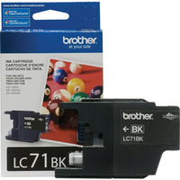 Brother LC71 Black Ink Cartridge (LC71BKS)-Standard ink cartridge, up to 300 pages
