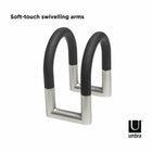 Umbra Swivel Squeeze Napkin Holder - Plastic, Metal - Nickel/Black - 3 Pack-3 Pack