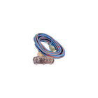 SCN Industrial Arctic Blue All-Weather Tpe-Rubber Lighted End Extension Cords With Primelight, 12/3 Awg, 15 A, 3 Outlet(S), 50'-Amps 15 A