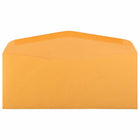 JAM Paper #12 Business Commercial Envelopes - 4.75" x 11" - Brown Kraft Manila - 50 Pack-Size: #12 (4.75 x 11 inches)