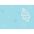 Rosedale 5-1/2" x 8" Our Sympathy Greeting Cards And Envelopes, 12 Pack (17555)-Card shop quality greeting cards