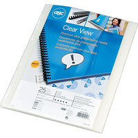 GBC Designer Premium Plus Presentation Covers, Frost, Square Corners, 25/Pack-Mix and match fronts and backs to add a personal touch