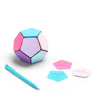 Poppin Sticky Memo Ball - Assorted Colours-Each sticky note measures 1" on each of it's five sides