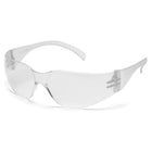 Pyramex Intruder Safety Eyewear Glasses, Clear-Hardcoated Anti-Fog, 12 Pack-Scratch resistant polycarbonate lens provides 99% UVA/B/C protection