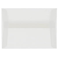 JAM Paper A2 Invitation Envelopes, 4.38 x 5.75, Clear Translucent Vellum, 1000 Pack (53794B)-Clear
